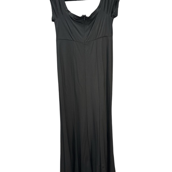 NWT Torrid Black Ponte Off-Shoulder Gown | Formal Maxi Dress | Size 16 - Picture 8 of 8